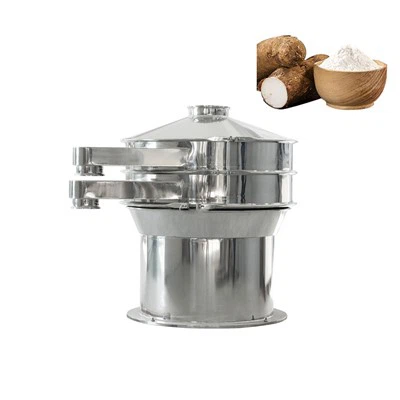 Machine de tamisage de vibrateurs de poudre de manioc