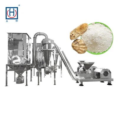 Rectifieuse de poudre de coquillages de mer