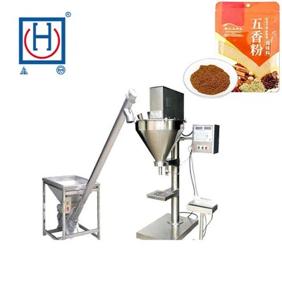 Machine de conditionnement de poudre d'assaisonnement semi-automatique