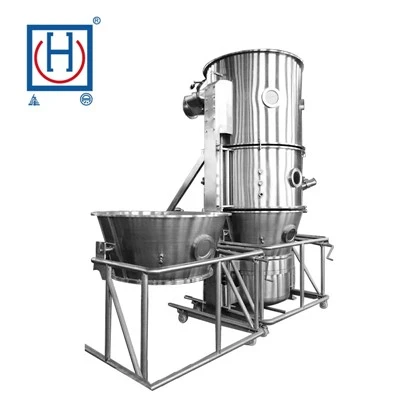 Capacité de travail de la machine de séchage à lit fluidisé 100 kg